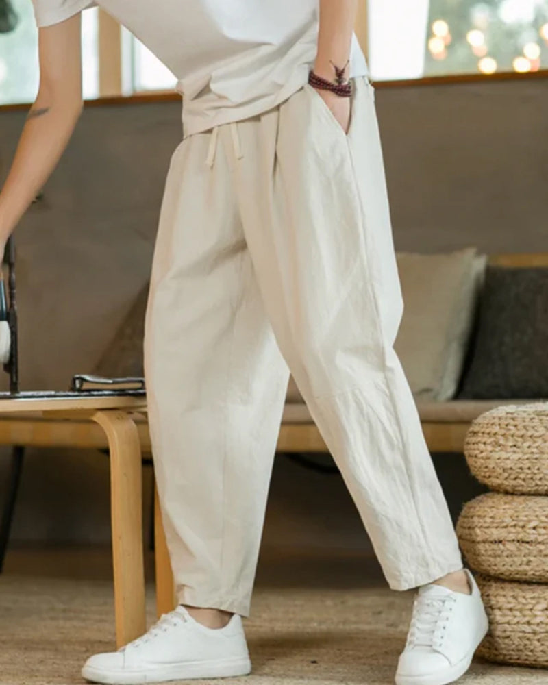 Cancun Cotton Trousers