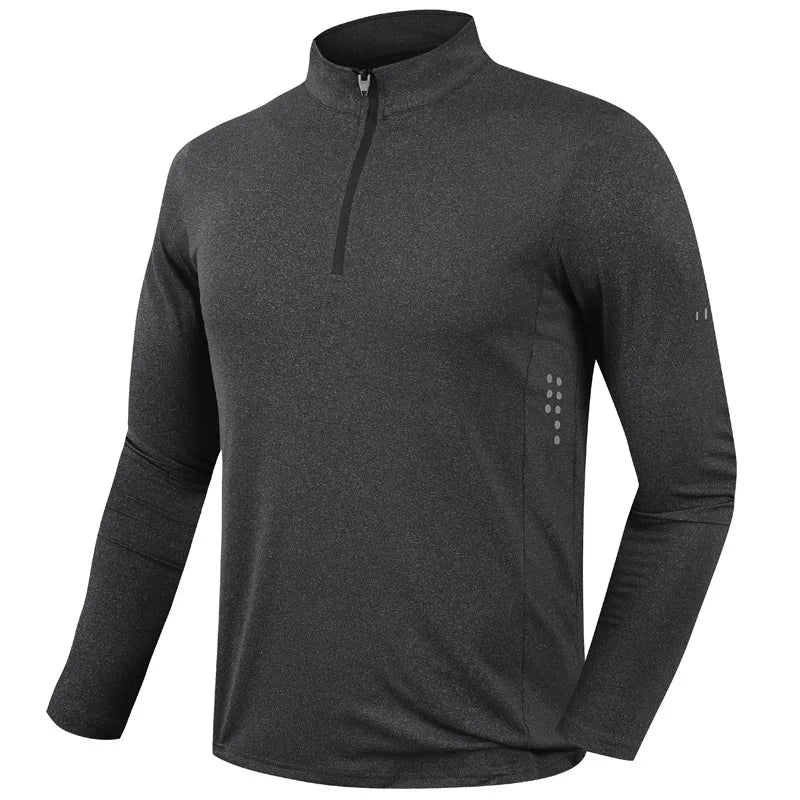 Men's High Neck Dry Fit Shirt