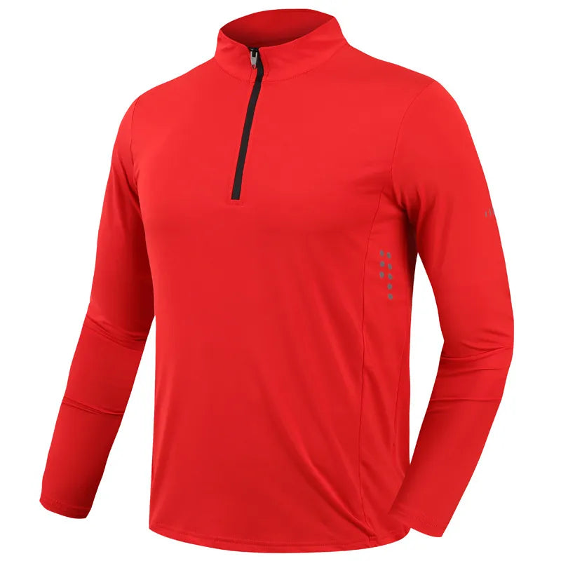 Men's High Neck Dry Fit Shirt