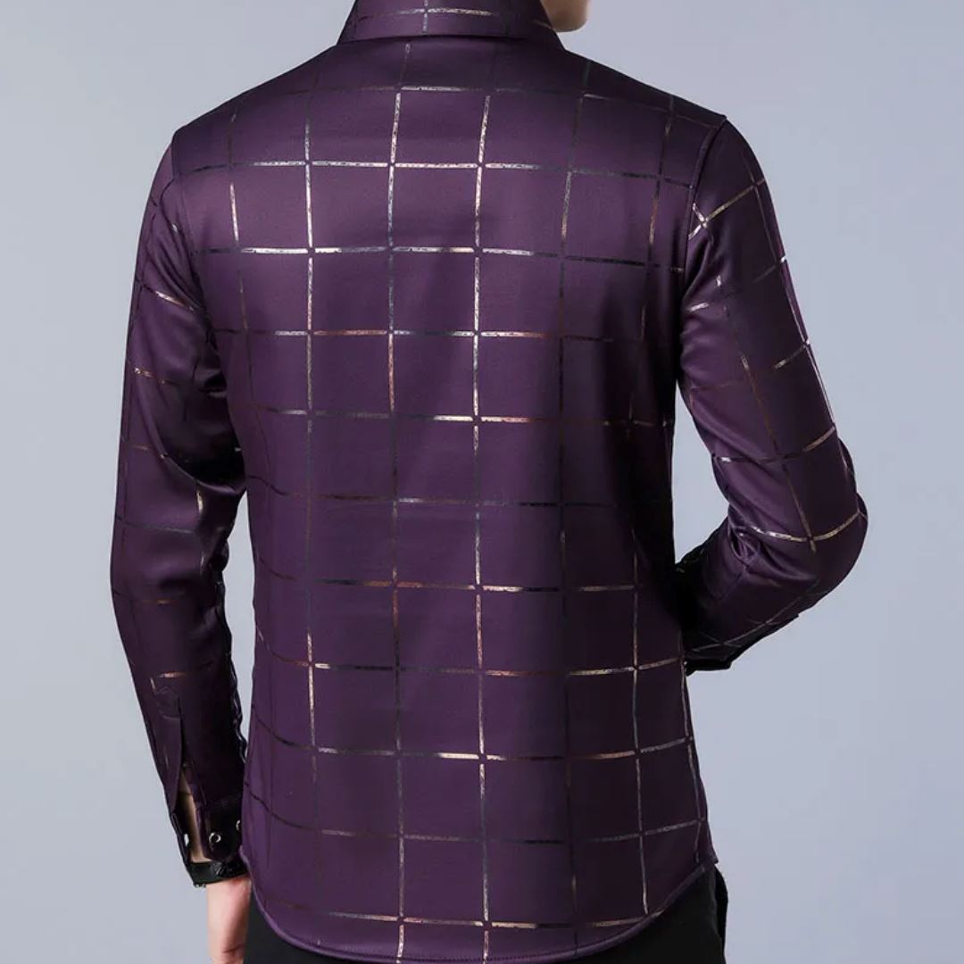 Men's Square Dress Shirt