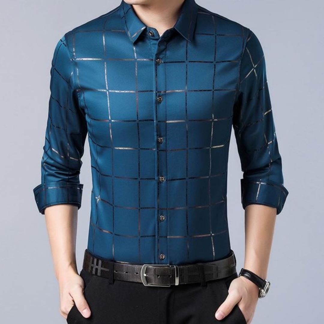 Men's Square Dress Shirt