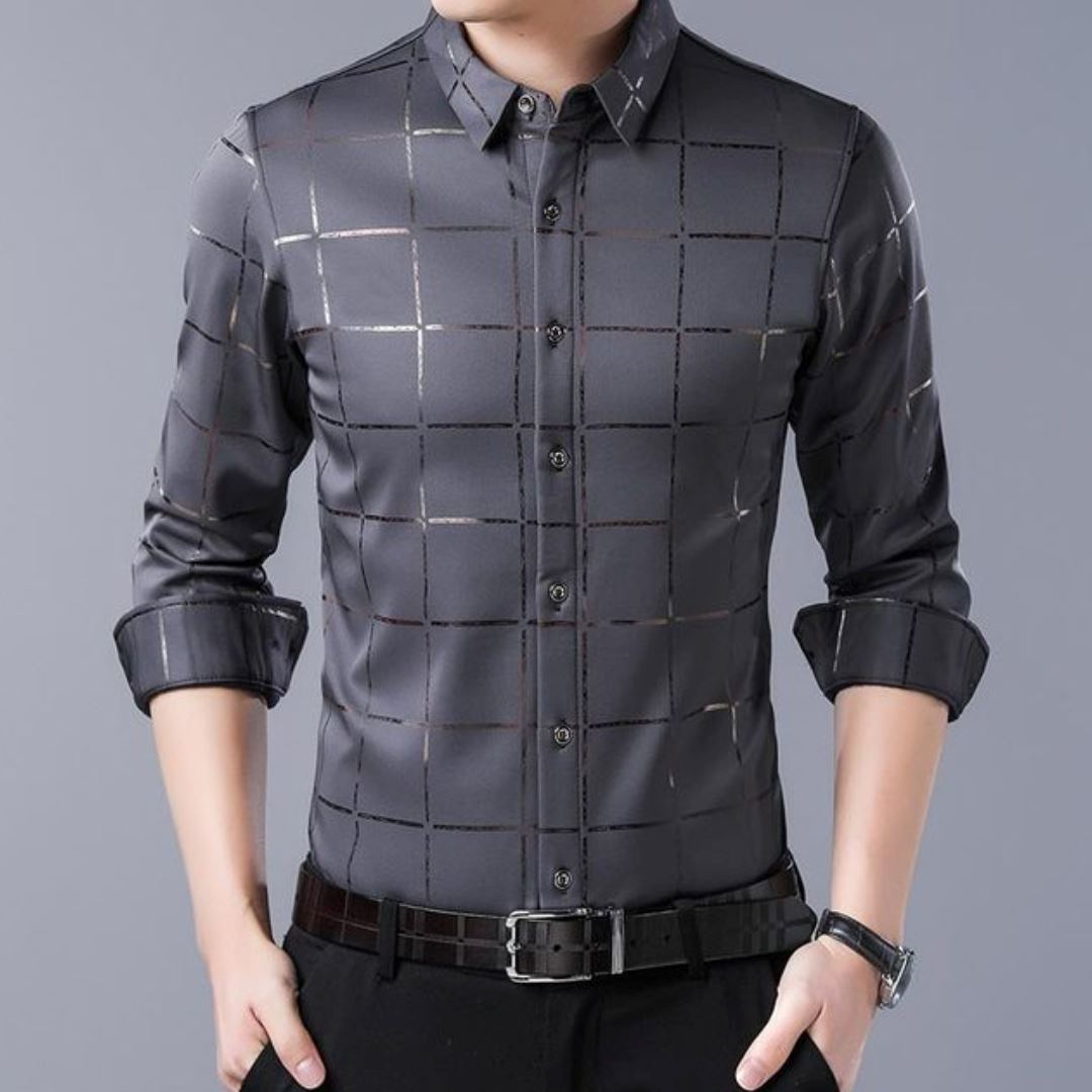 Men's Square Dress Shirt