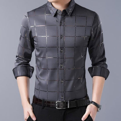 Men's Square Dress Shirt