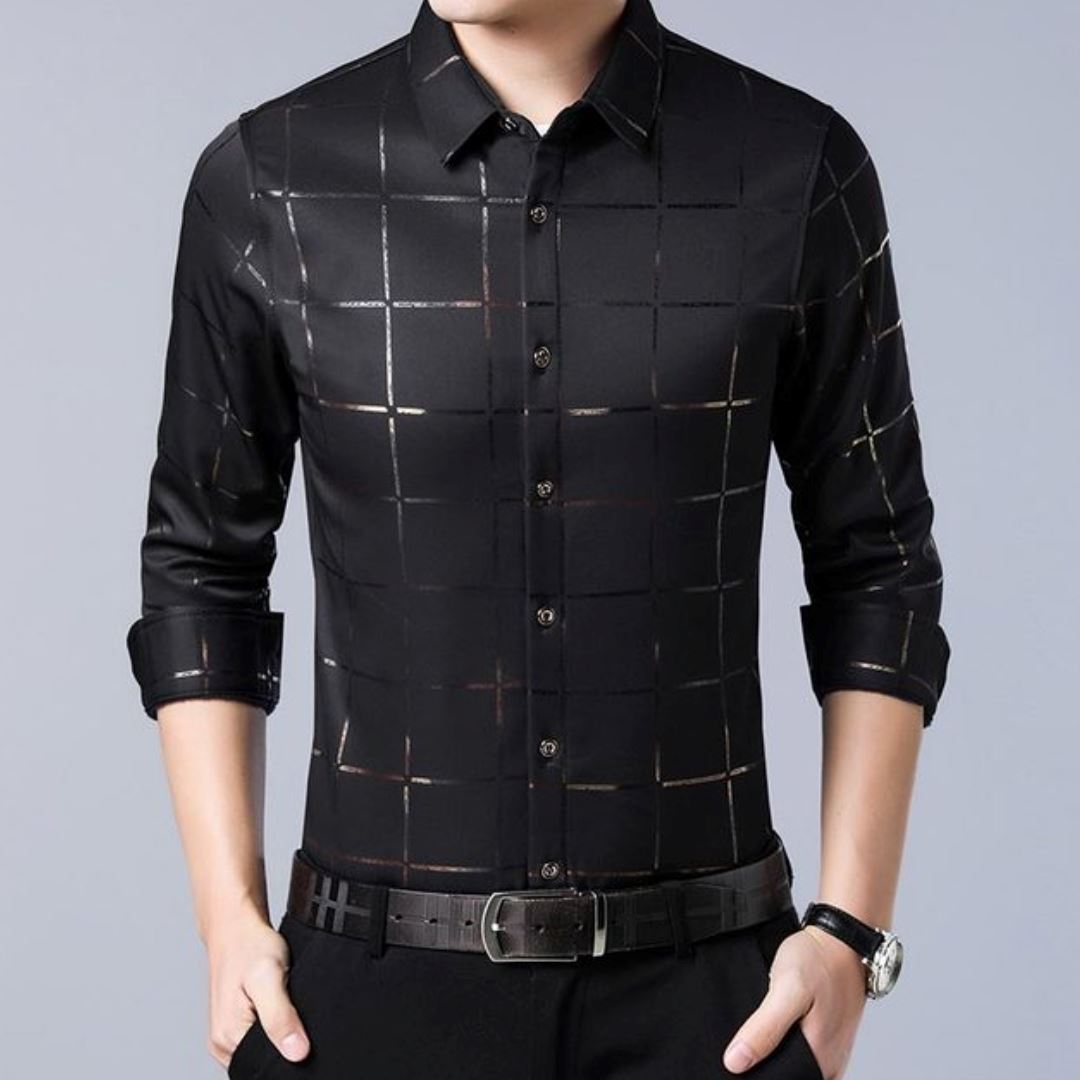 Men's Square Dress Shirt